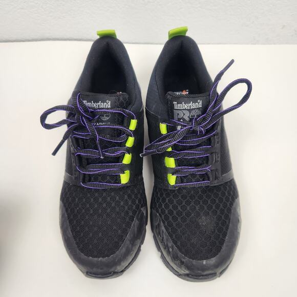 Timberland Pro Radius Composite Safety Toe Shoe Sneaker Women Size 6.5 Black - Picture 7 of 11